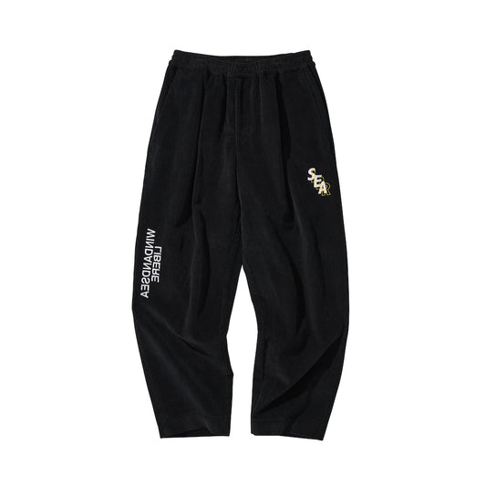 WDS X LIBERE WIDE EASY PANTS / BLACK