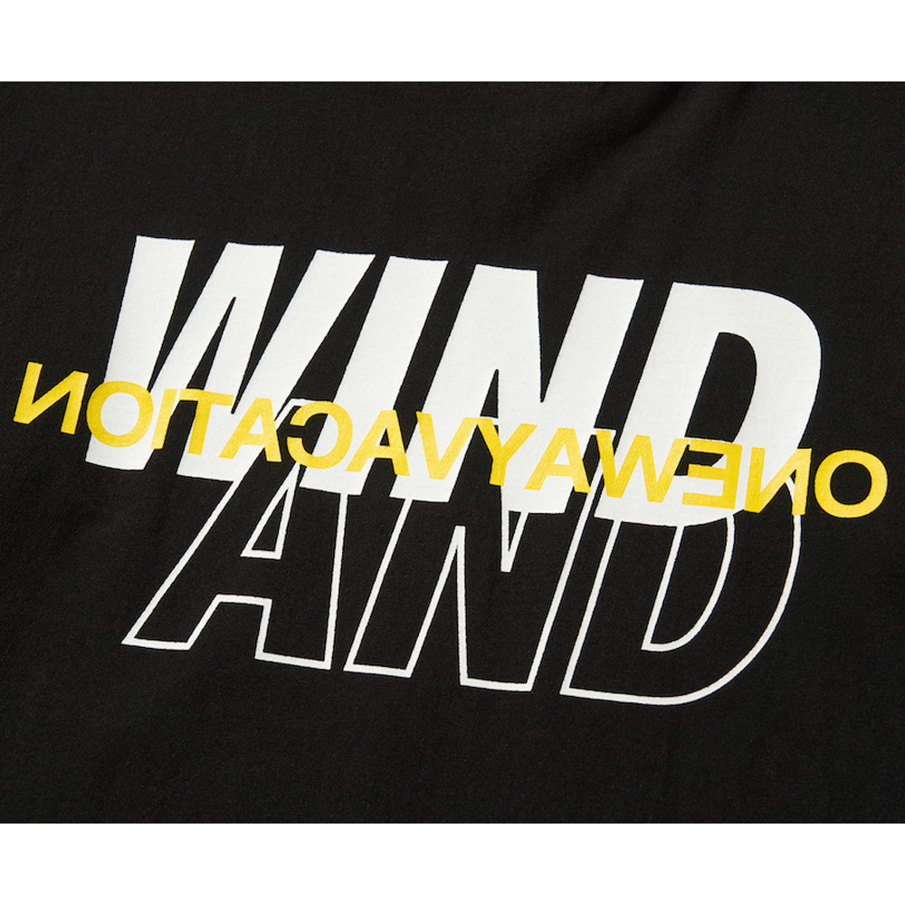 柄デザインプリントMETAL L/S T SHIRT / BLACK 【XL】 WDS