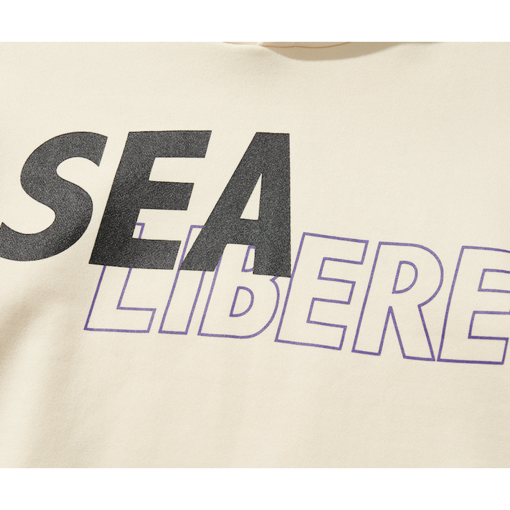 WDS X LIBERE PULLOVER HOODIE / WHITE