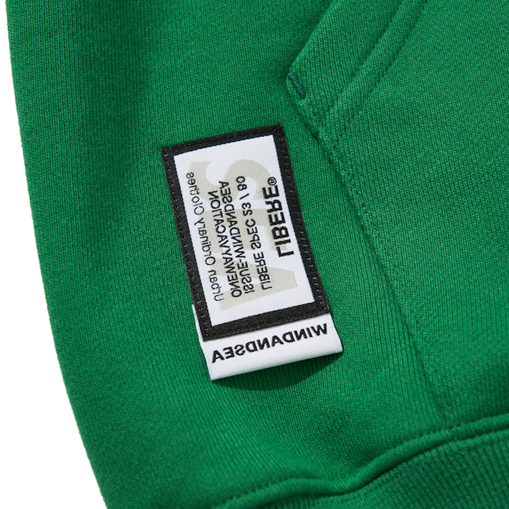 WDS X LIBERE PULLOVER HOODIE / GREEN