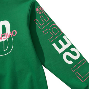 WDS X LIBERE PULLOVER HOODIE / GREEN
