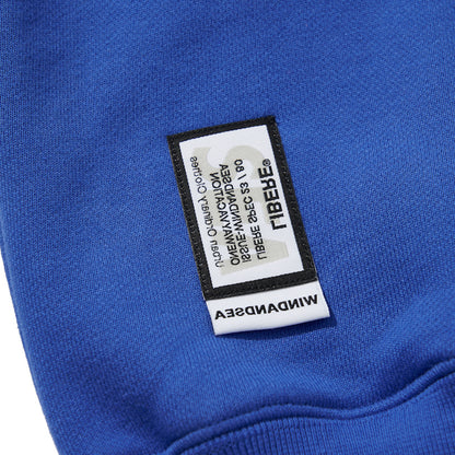 WDS X LIBERE HARF-ZIP HOODIE / ROYAL BLUE