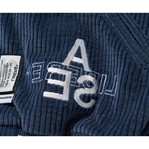 WDS X LIBERE VARSITY JACKET / NAVY
