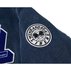 WDS X LIBERE VARSITY JACKET / NAVY