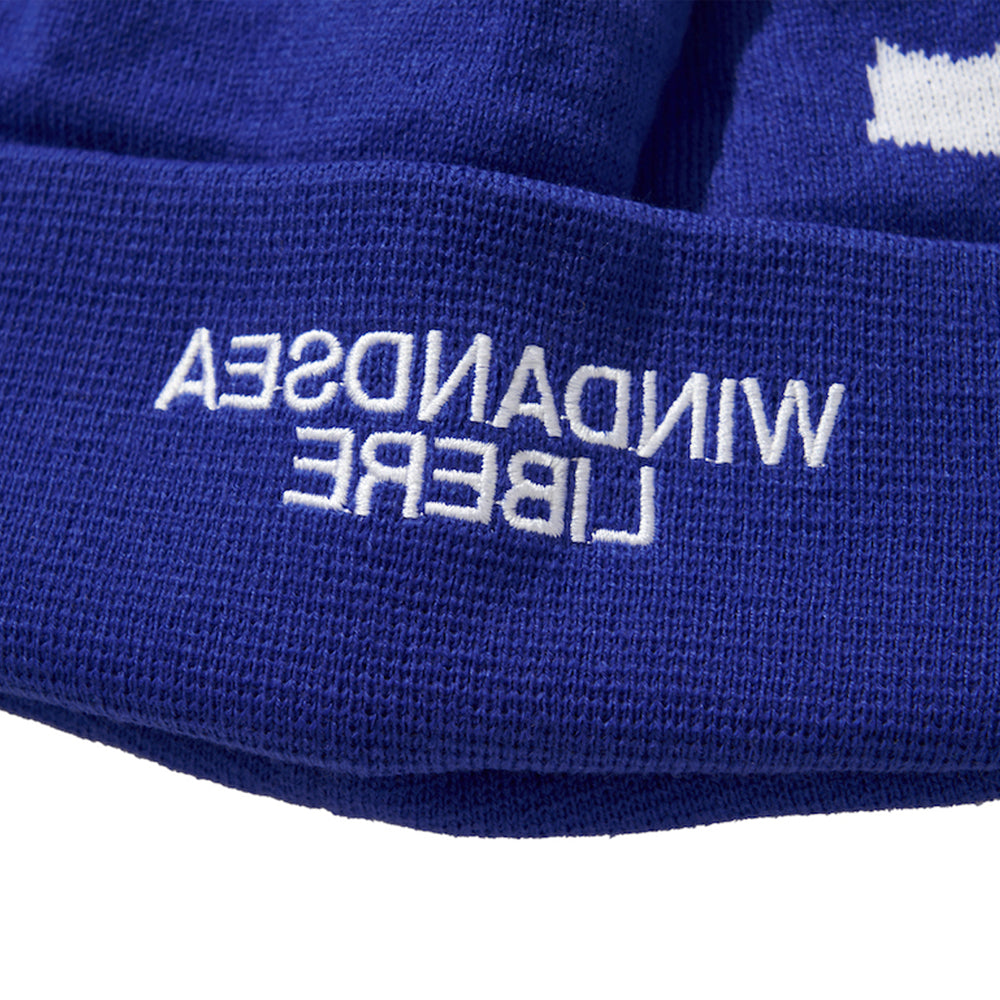 WDS X LIBERE BEANIE / ROYAL BLUE