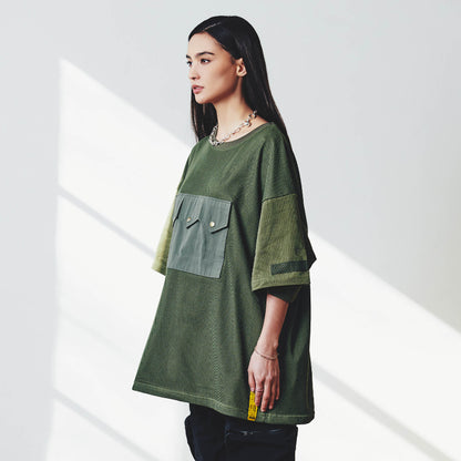 MESH TOOLING TEE / OLIVE