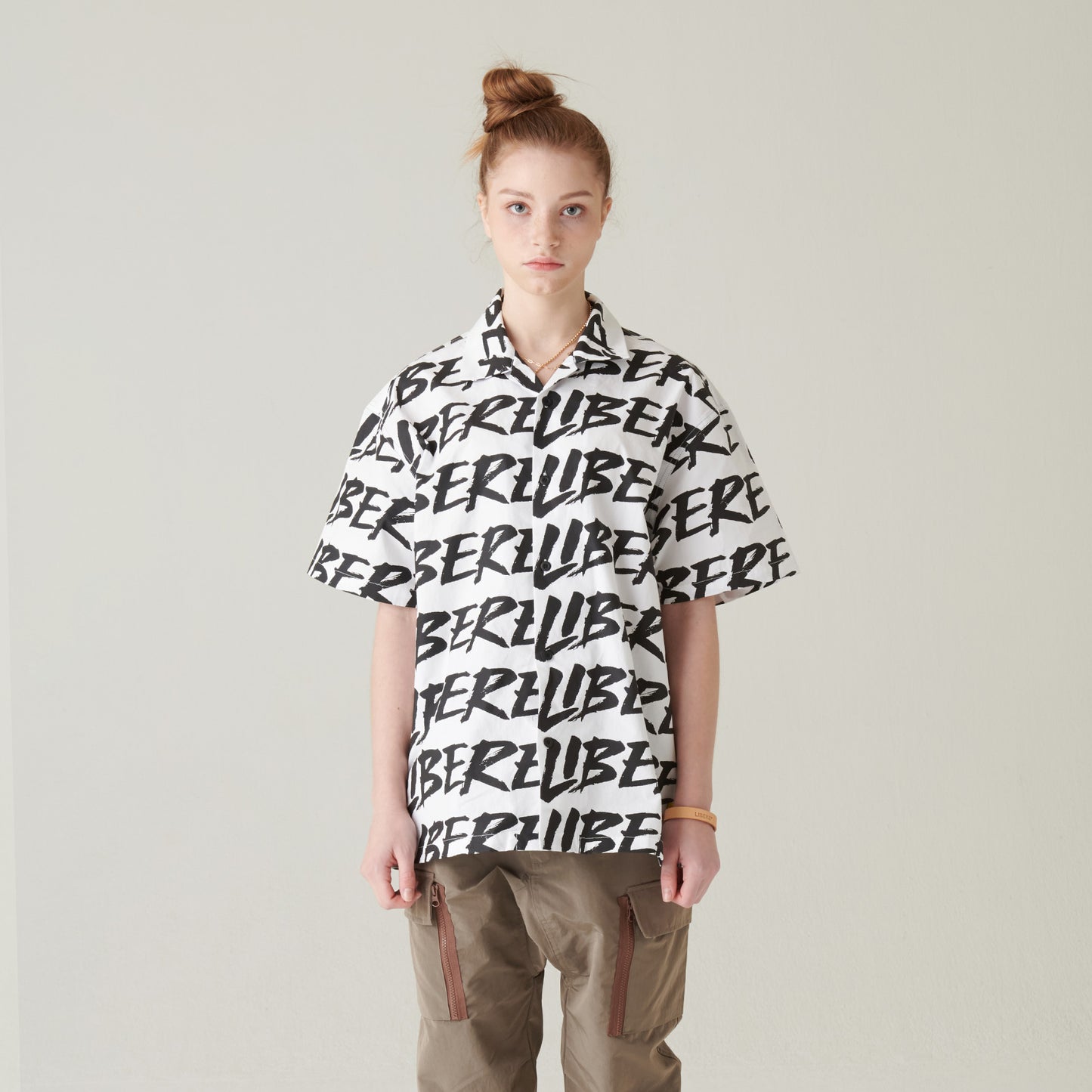 FULL LOGO SHIRT / WHITE
