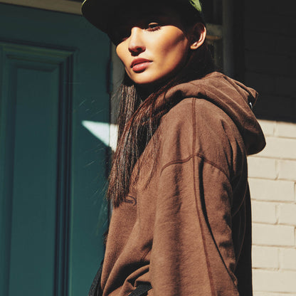 PRO HOODIE / BROWN