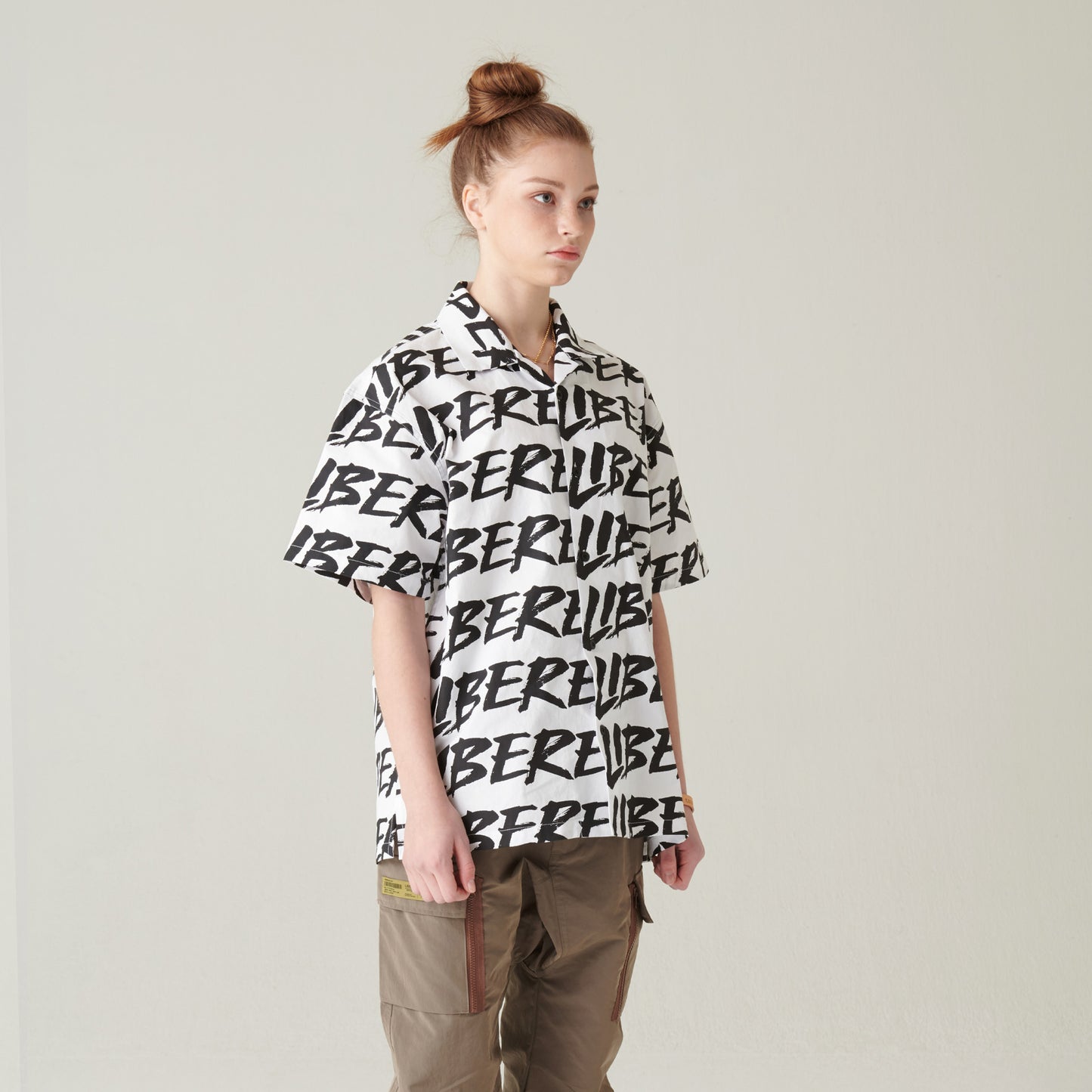 FULL LOGO SHIRT / WHITE