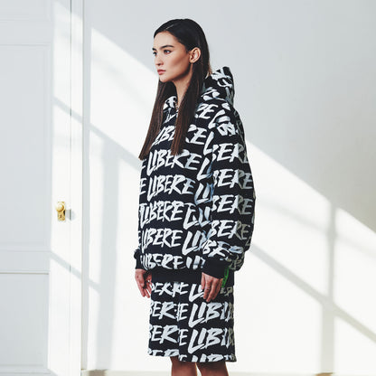FULL LOGO HOODIE / BLACK