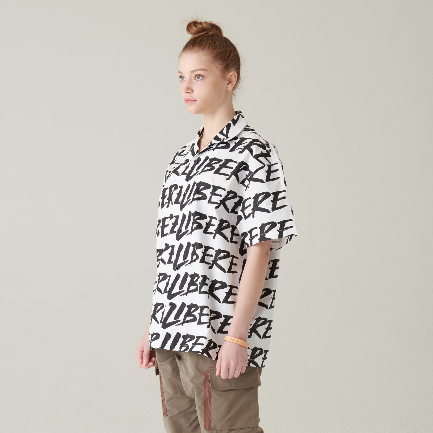 FULL LOGO SHIRT / WHITE
