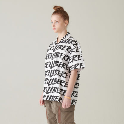 FULL LOGO SHIRT / WHITE
