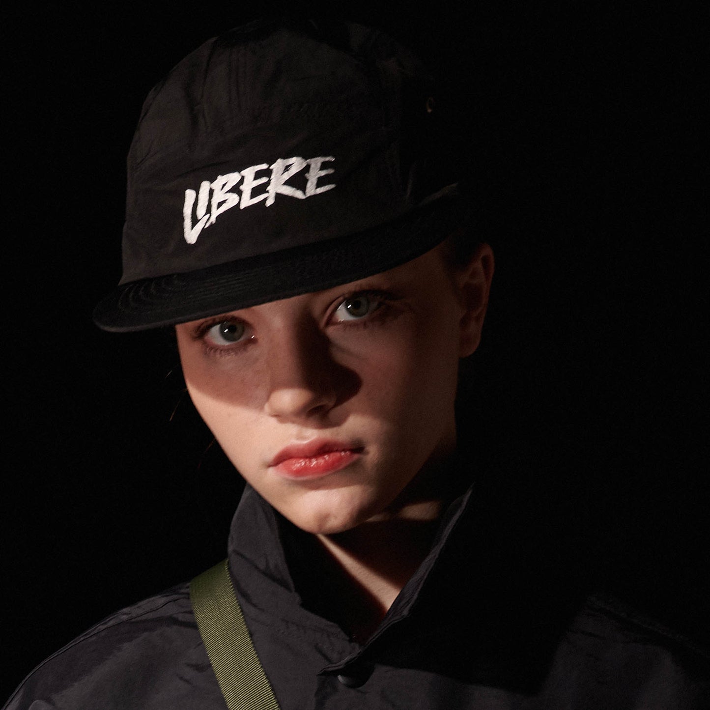 LOGO CAMP CAP / BLACK