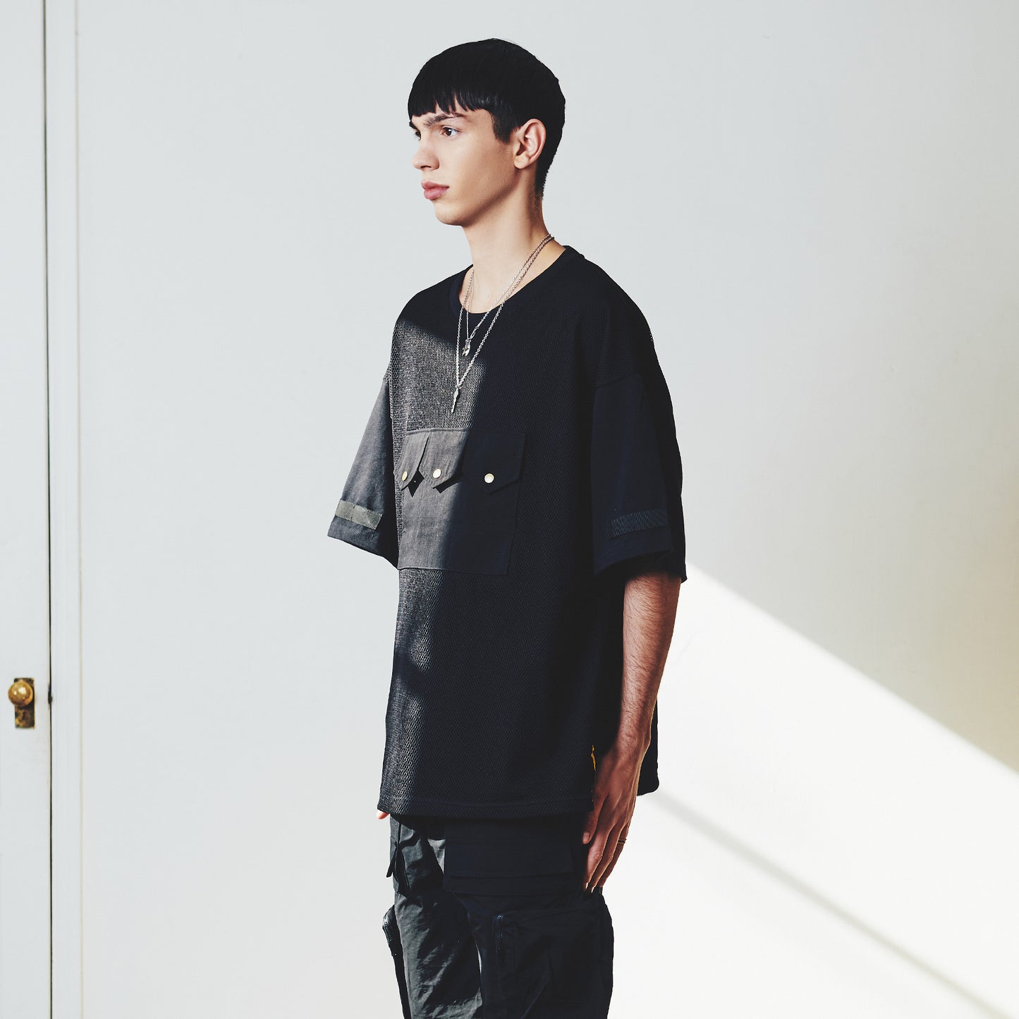 MESH TOOLING TEE / BLACK