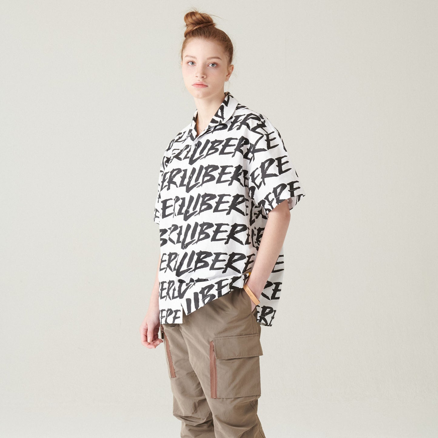 FULL LOGO SHIRT / WHITE