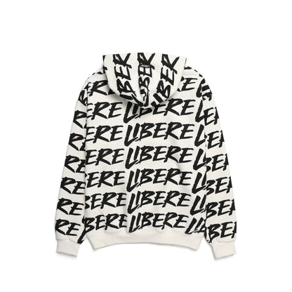 FULL LOGO HOODIE / WHITE