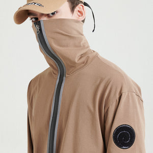 NINJA NECK SHIRT / KHAKI