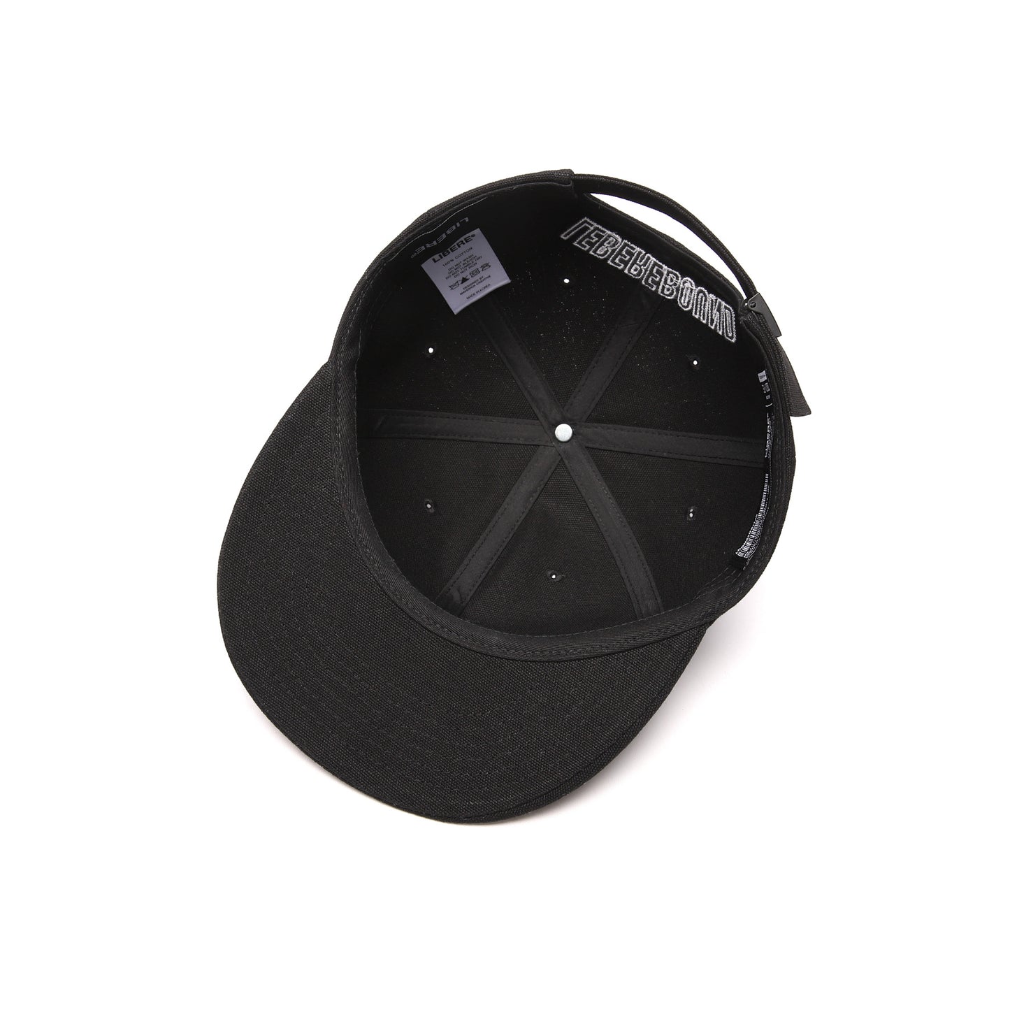 CANVAS BALL CAP / BLACK