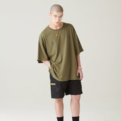 21 SLOGAN TEE / OLIVE