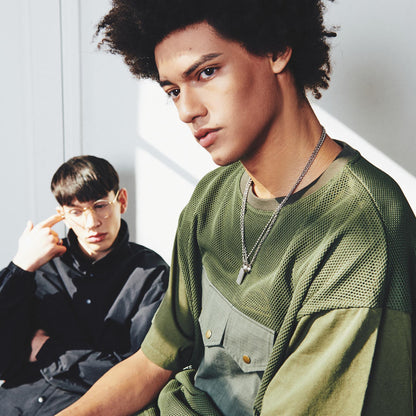 MESH TOOLING TEE / OLIVE