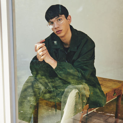 COLLAGE COACH JACKET / OLIVE