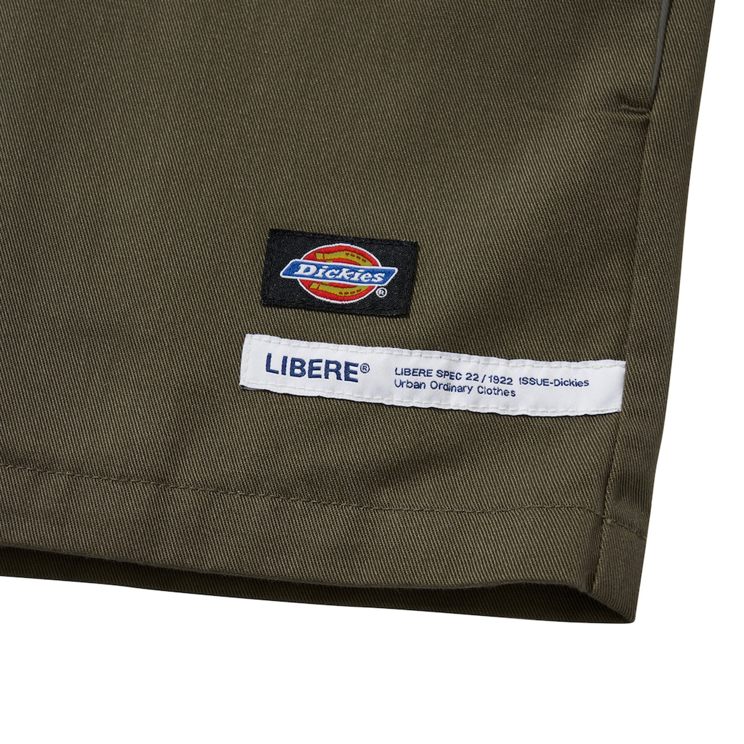 LIBERE X DICKIES®︎　PLUS WORK SHIRTS / OLIVE