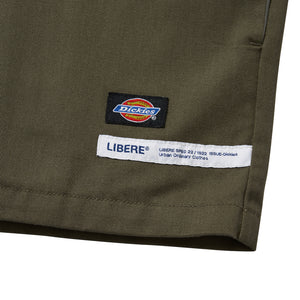 LIBERE X DICKIES®︎　PLUS WORK SHIRTS / OLIVE