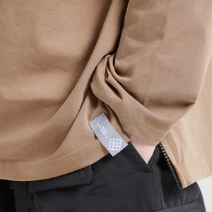 NINJA NECK SHIRT / KHAKI