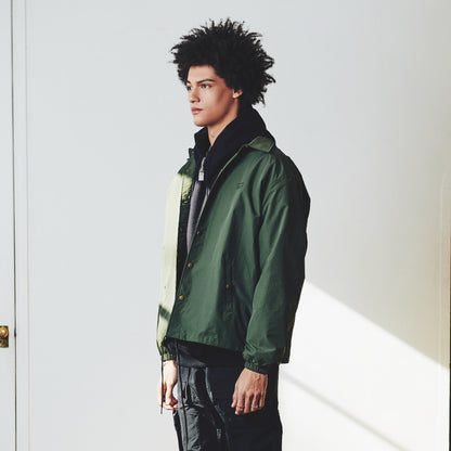 COLLAGE COACH JACKET / OLIVE
