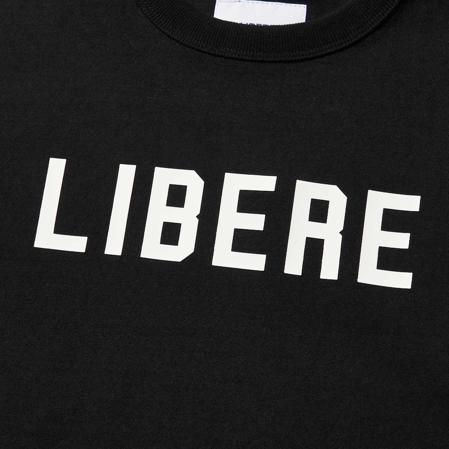 SLOGAN T-SHIRT / BLACK