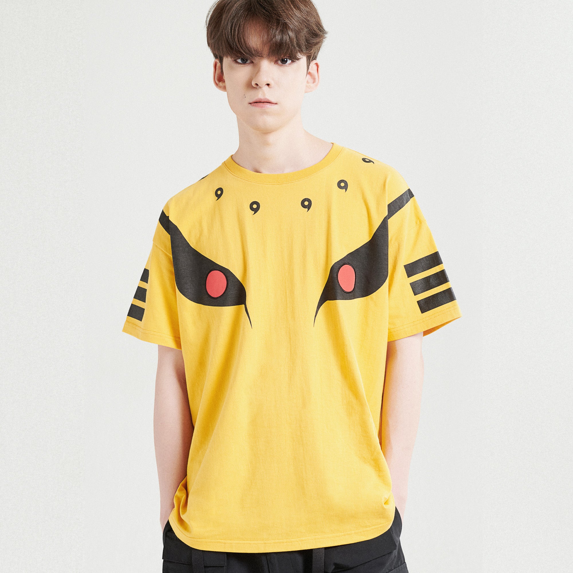 KURAMA T-SHIRTS / YELLOW