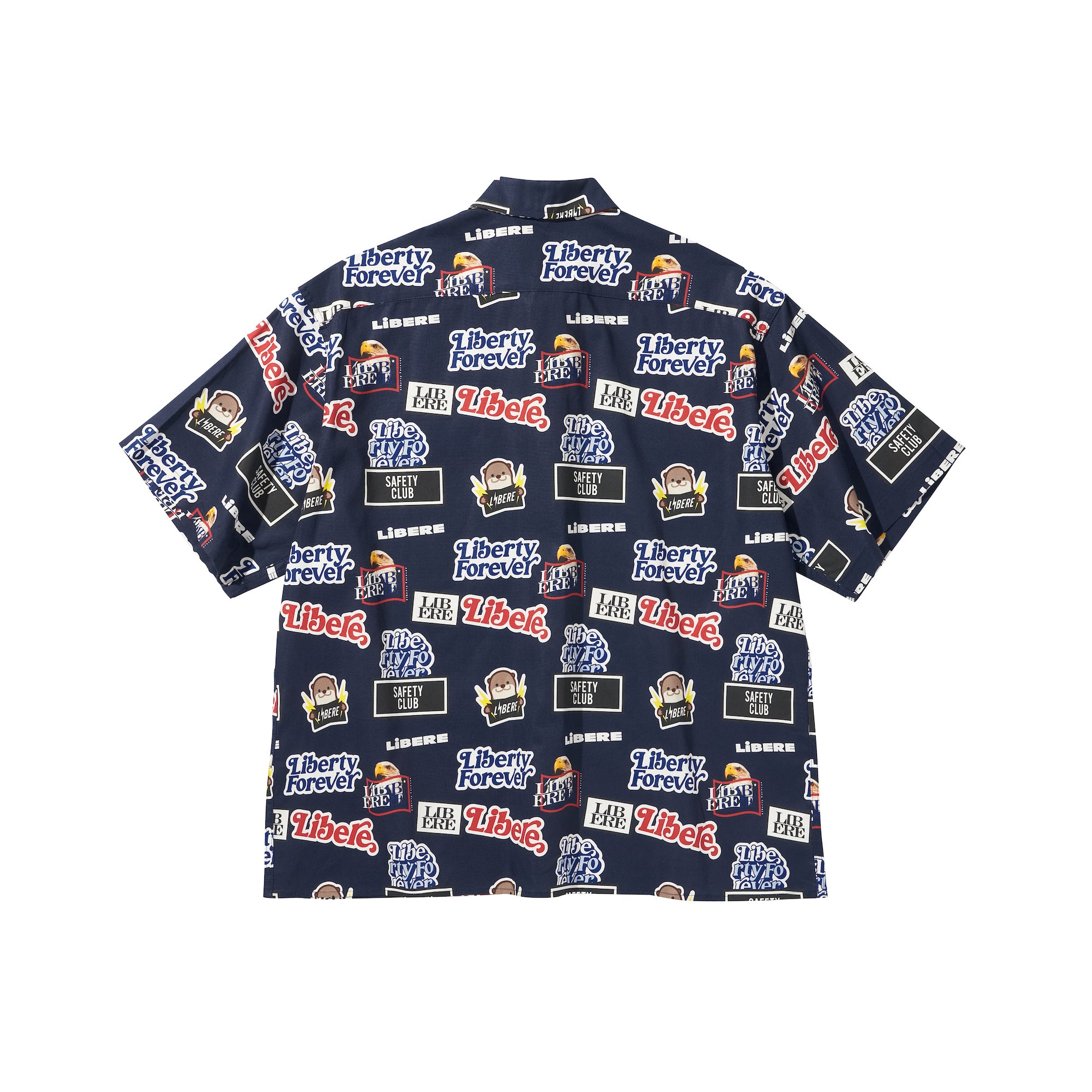STICKER PACK SHIRT / NAVY