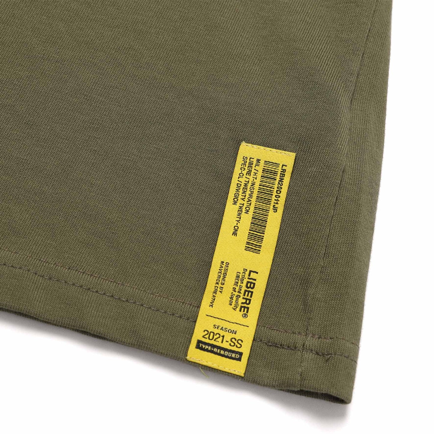 21 SLOGAN TEE / OLIVE