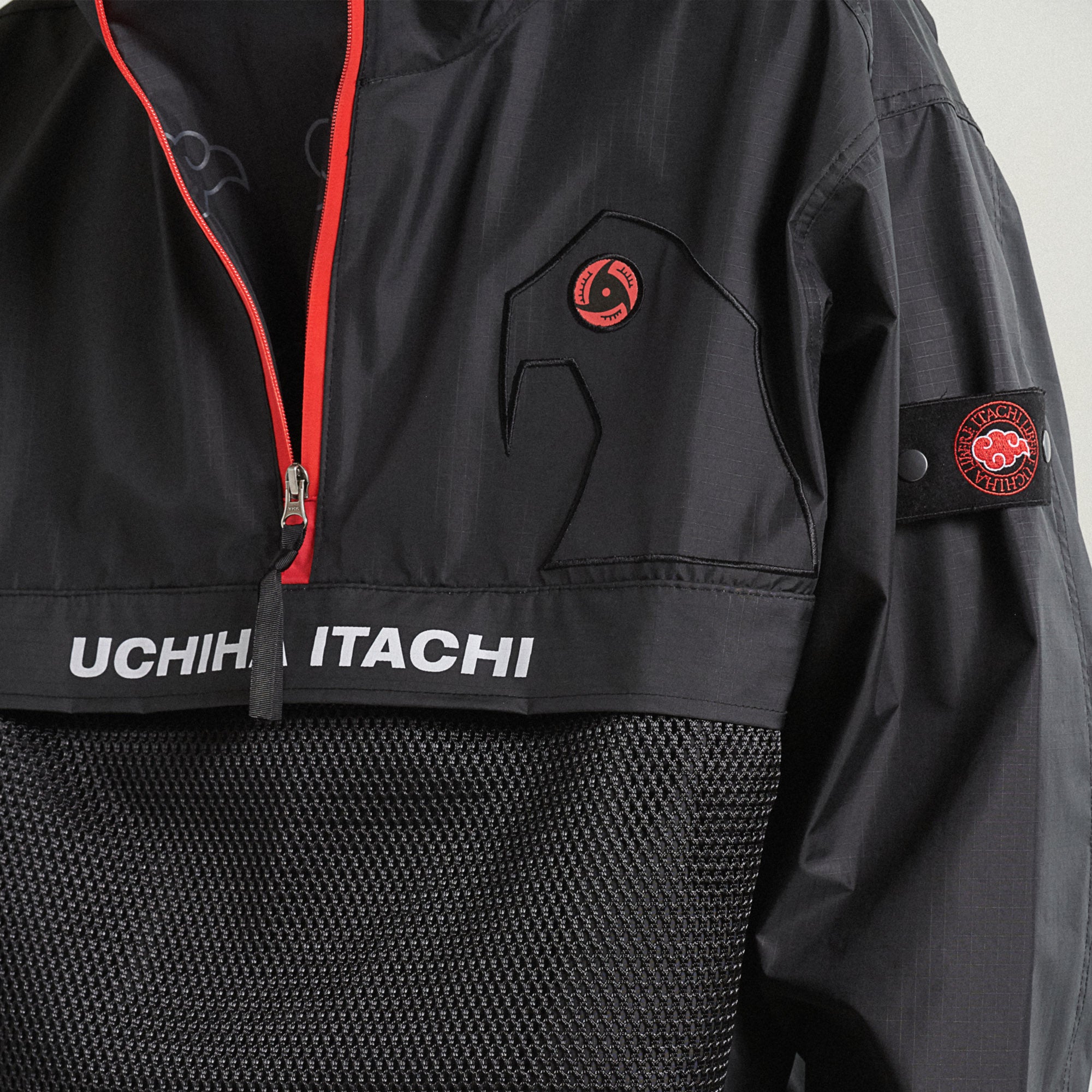 TEAM-AK PULLOVER JAKET / BLACK