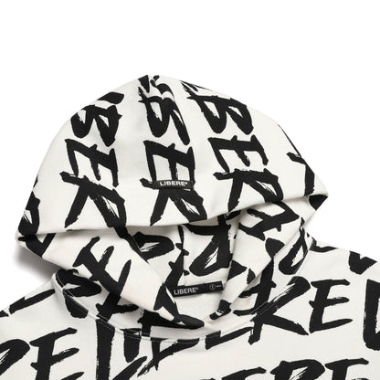 FULL LOGO HOODIE / WHITE