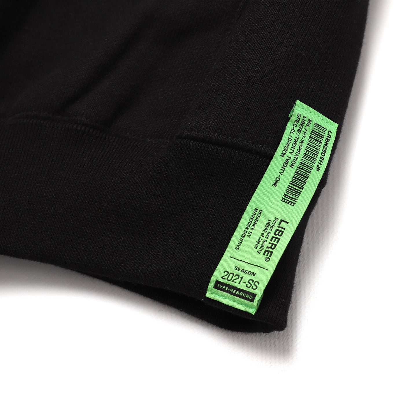 FLOWER BONE HOODIE / BLACK