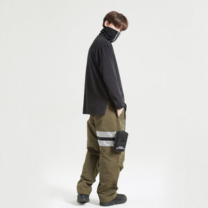 NINJA NECK SHIRT / BLACK