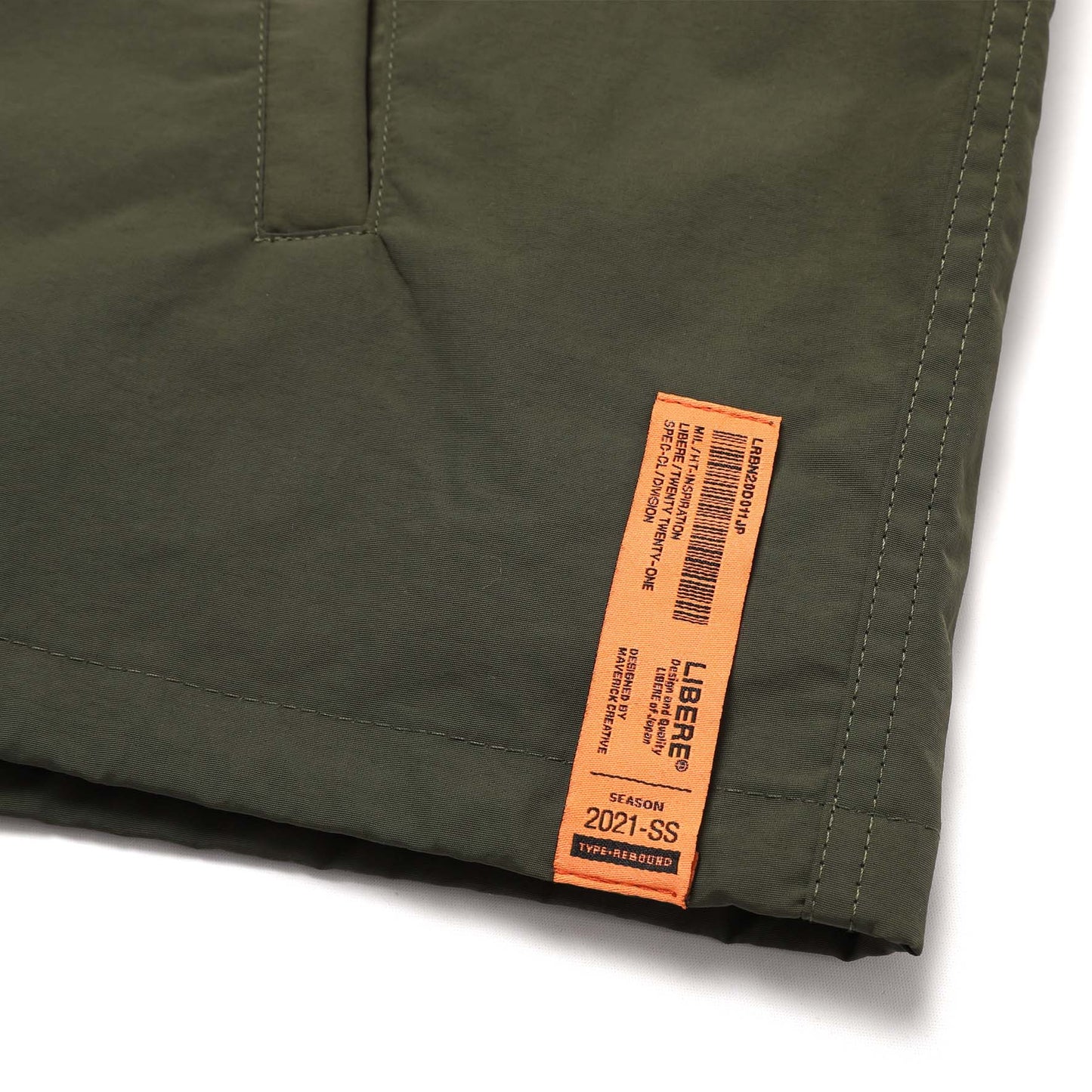 COLLAGE COACH JACKET / OLIVE
