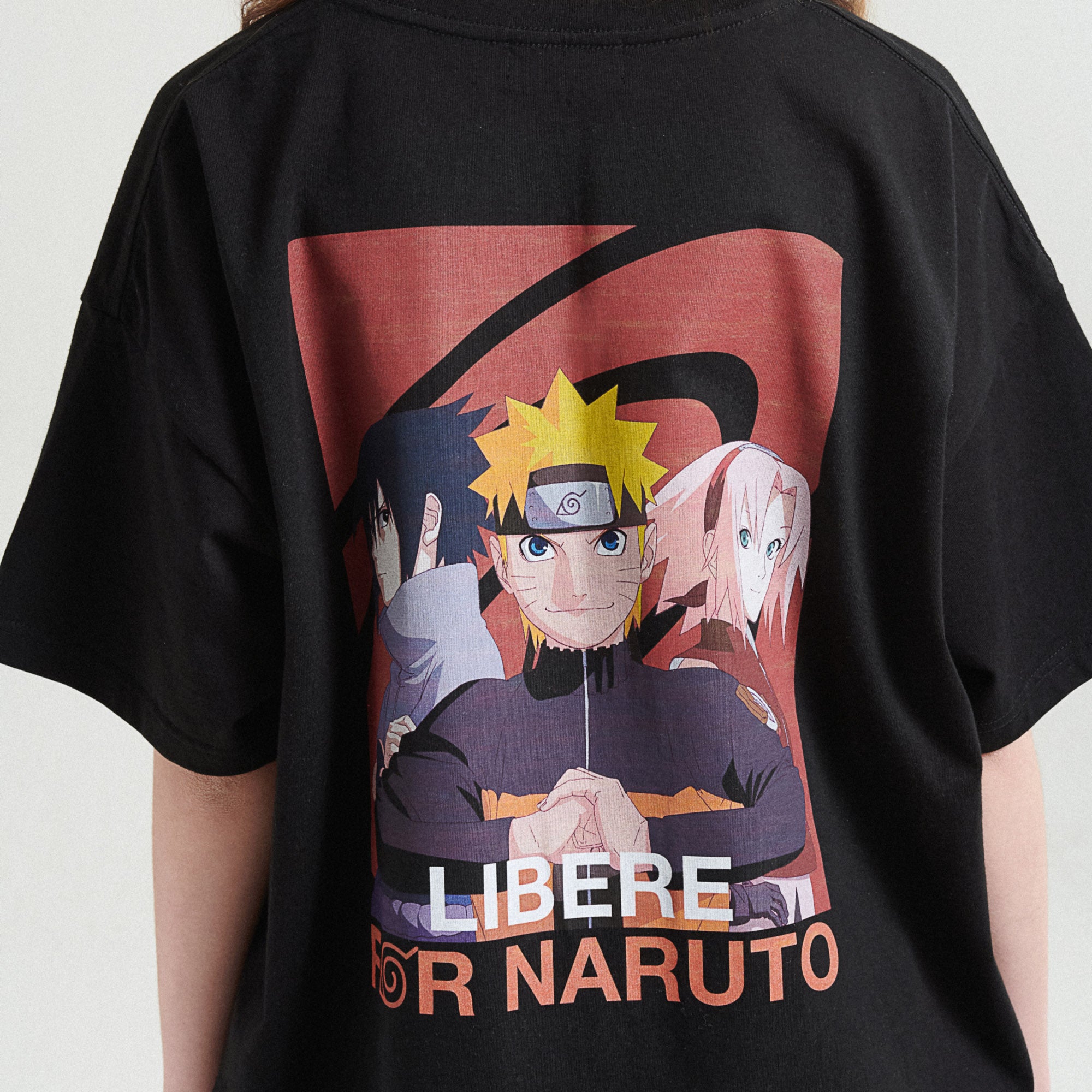 CREW GRAPHIC T-SHIRTS / BLACK