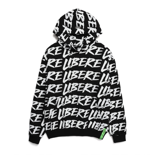FULL LOGO HOODIE / BLACK