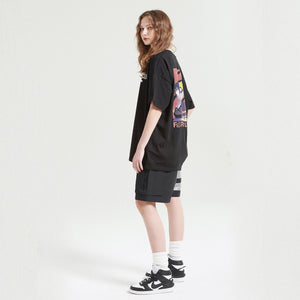 CREW GRAPHIC T-SHIRTS / BLACK