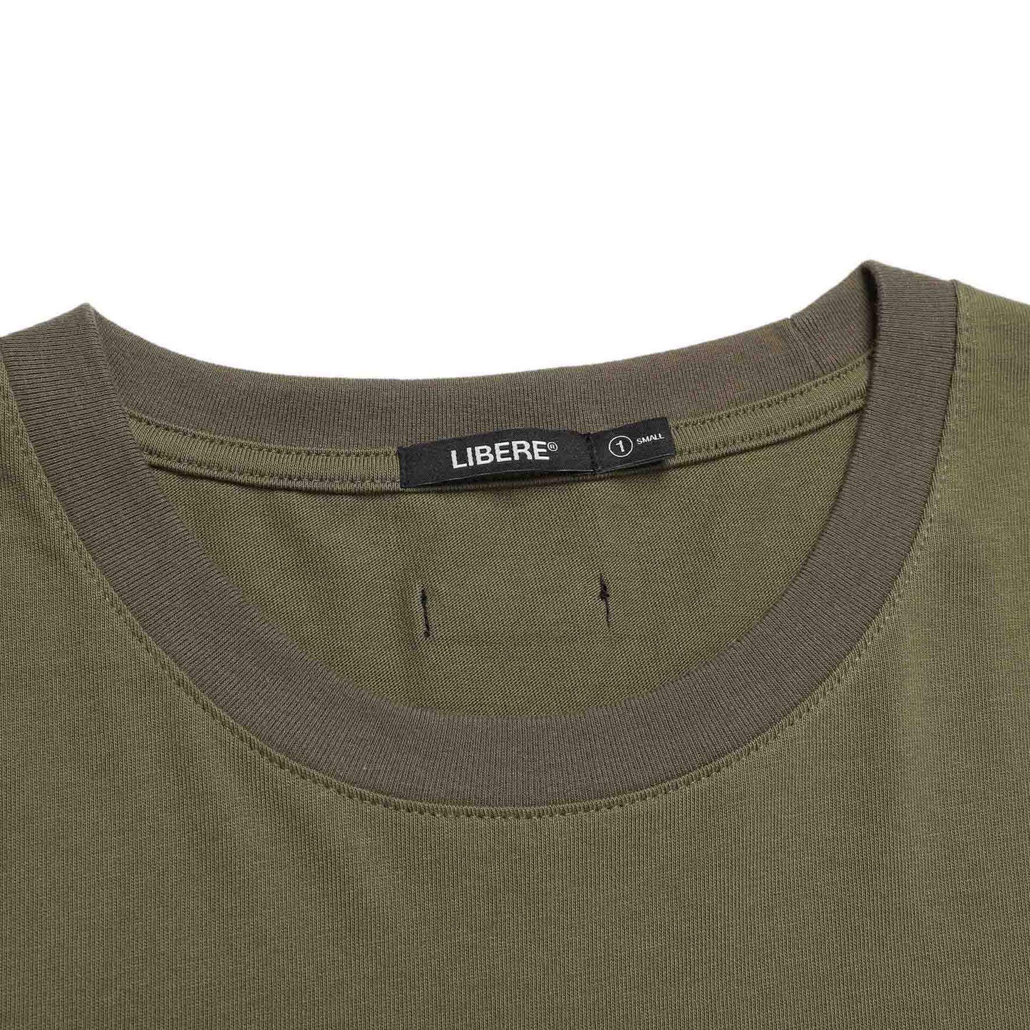 21 SLOGAN TEE / OLIVE