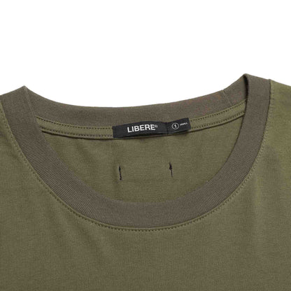 21 SLOGAN TEE / OLIVE