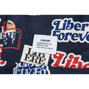 STICKER PACK SHIRT / NAVY