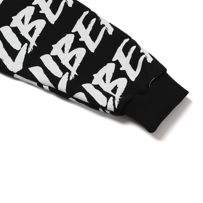 FULL LOGO HOODIE / BLACK
