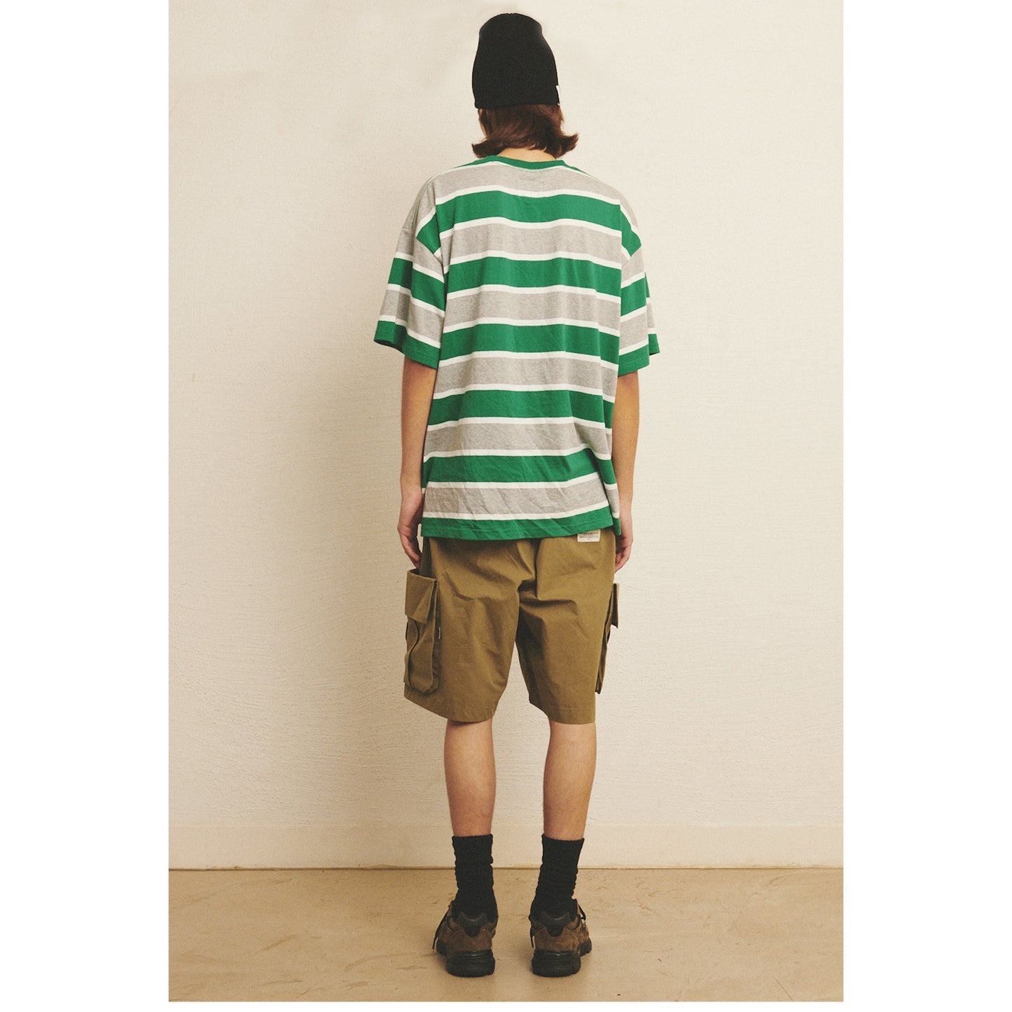 BORDER POCKET SS TEE / GREEN