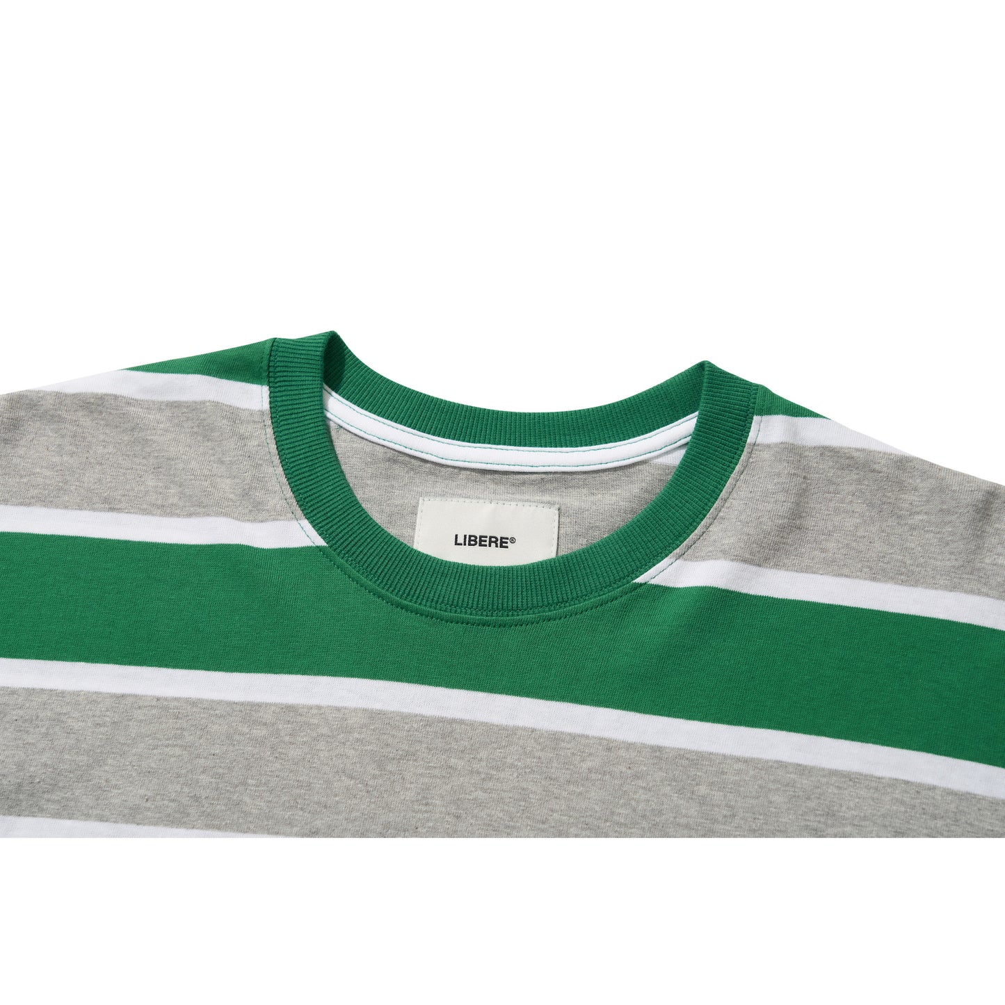 BORDER POCKET SS TEE / GREEN