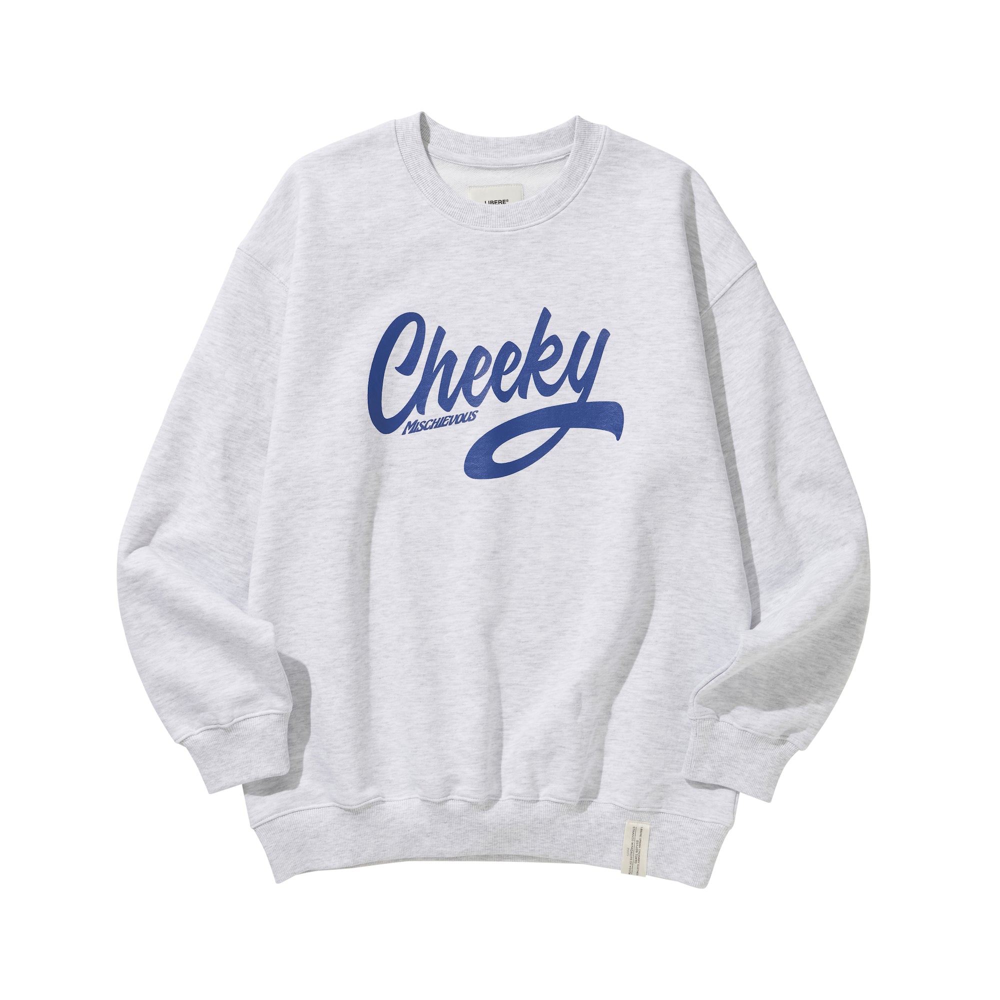 CHEEKY CREW SWEAT / GRAY