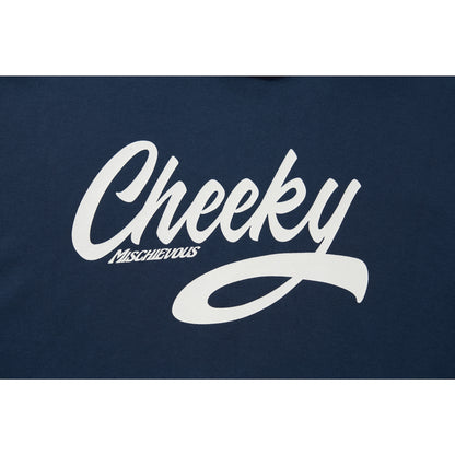 CHEEKY HOODIE / NAVY