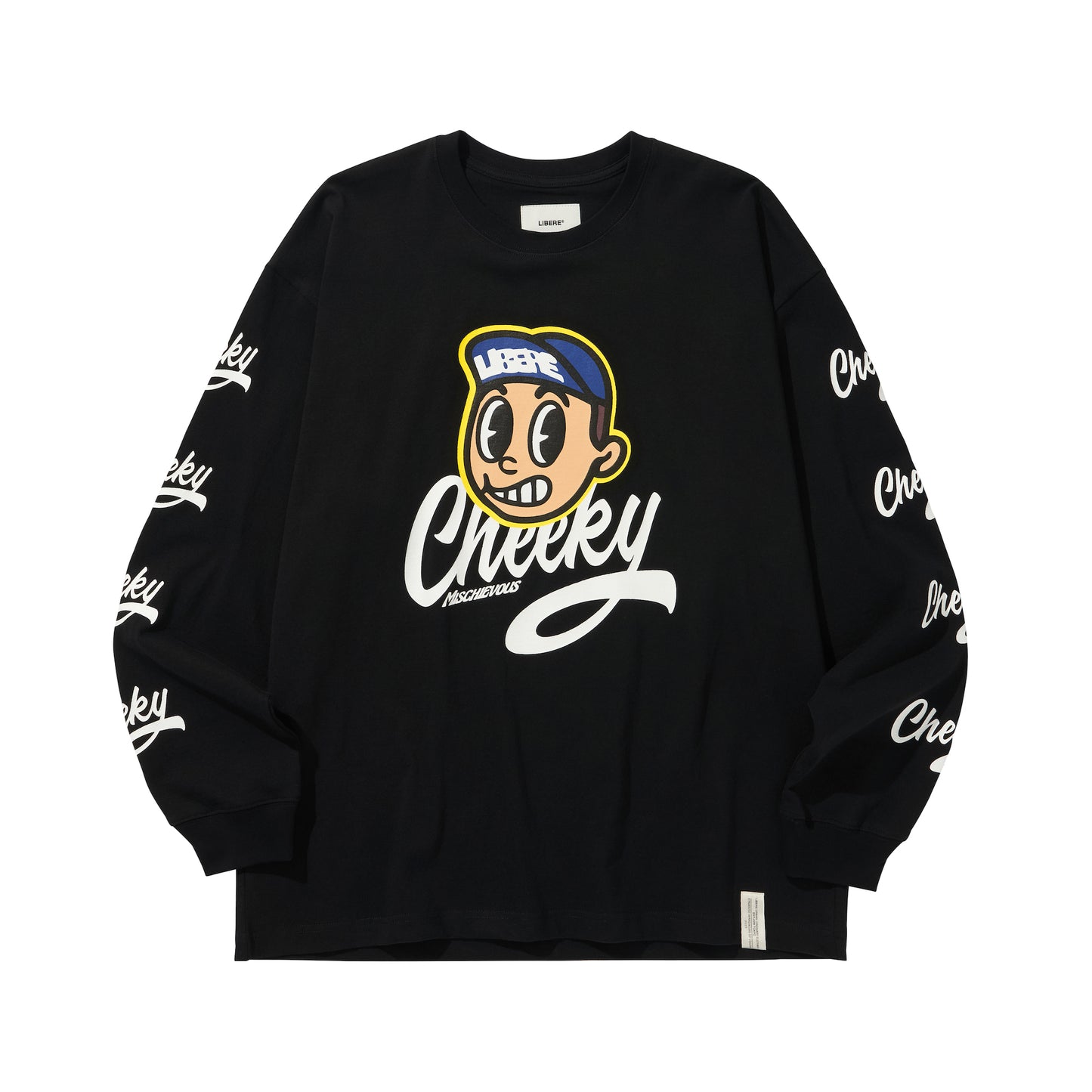 CHEEKY LONG SLEEVE / BLACK